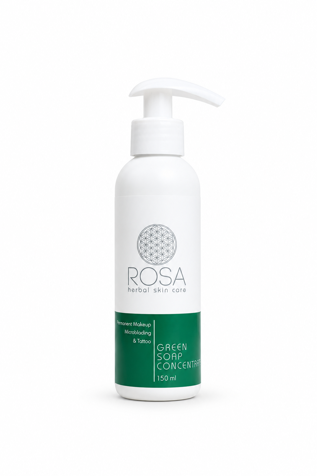 Rosa Herbal Zelené Mýdlo 150ml 