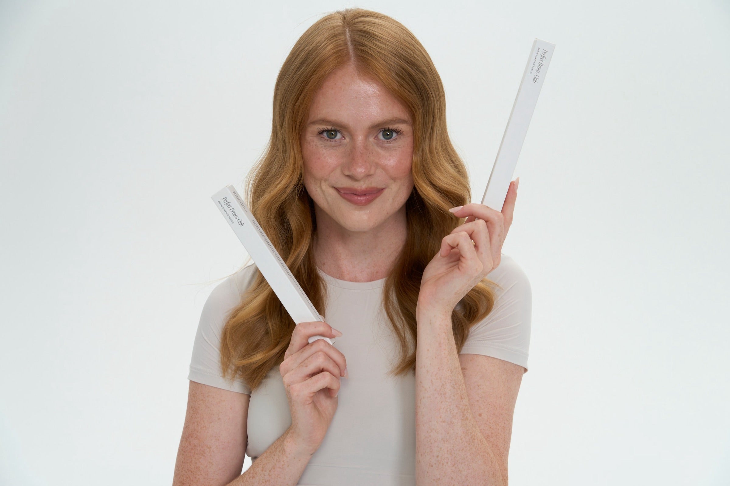 Terezia with Perfect Brows Club products